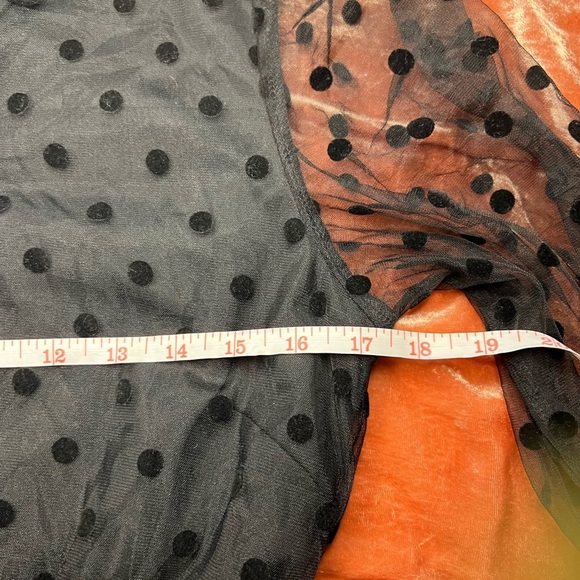 Seen and Be Seen Black Polka Dot Dress - Picture 7 of 7